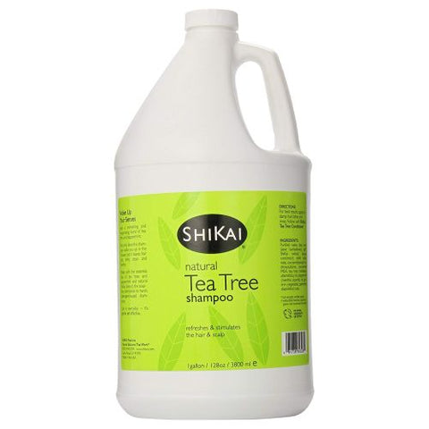 Shikai, Tea Tree Shampoo, 1 Gallon Shikai
