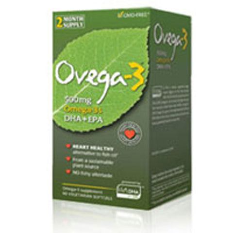Ovega-3, Ovega-3  DHA EPA Vegetarian, 60 Softgels Ovega-3
