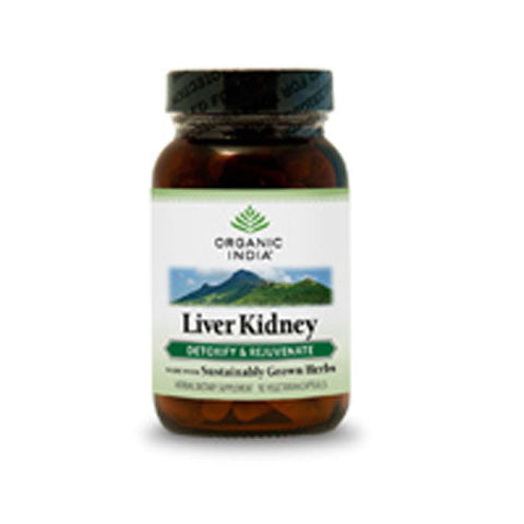 Organic India, Liver Kidney Care, 90 CAP Organic India