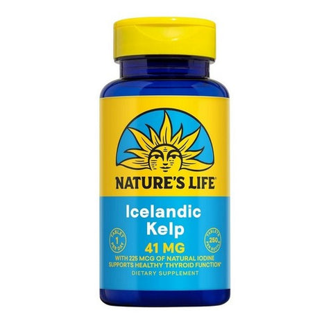 Nature's Life, Icelandic Kelp, 41 mg, 250 tabs Nature's Life