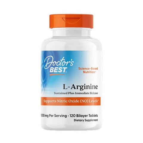 Doctors Best, L-Arginine, 500 mg, 120 Tabs Doctors Best
