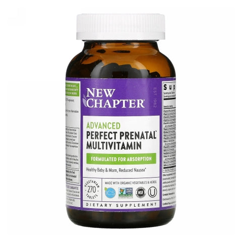 New Chapter, Perfect Prenatal, Trimester 270 tabs New Chapter