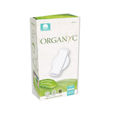 Organyc, Organic Cotton Day Pads With Folded Wings, 10 ct Organyc
