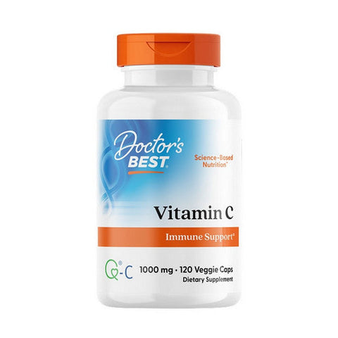 Doctors Best, Vitamin C with Quali, 1000 mg, 120 Veggie Caps Doctors Best