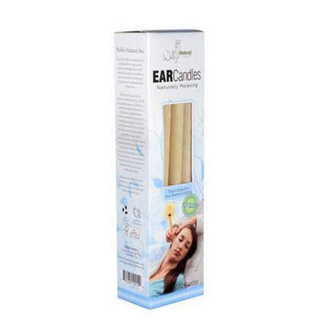Wallys Natural Products, Ear Company Body Mind Spirit Therapy Candle Plain, 12 pack Wallys Natural Products
