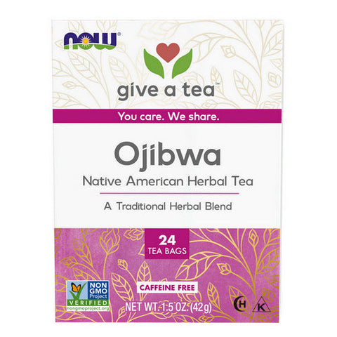 Now Foods, Ojibwa Herbal Cleansing Tea, 24 bags Now Foods