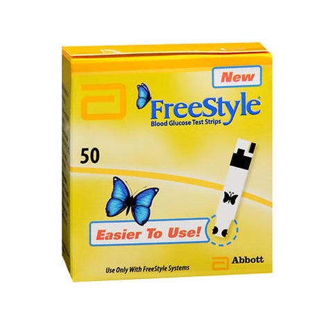 Freestyle, Blood Glucose Test Strips, 50 each Freestyle