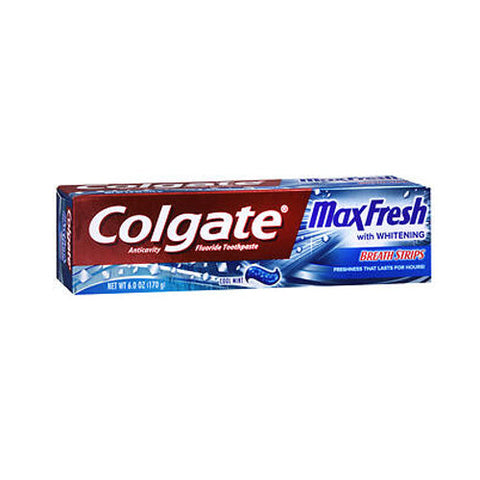 Colgate, Max Fresh Whitening Toothpaste Cool Mint, 6 Oz Colgate