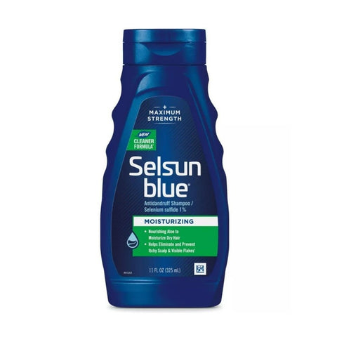 Selsun Blue, Moisturizing Dandruff Shampoo, 11 oz Selsun Blue