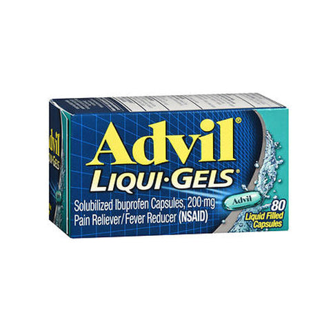 Advil, Advanced Medicine For Pain, 200 mg, 80 Liqui Gels Advil