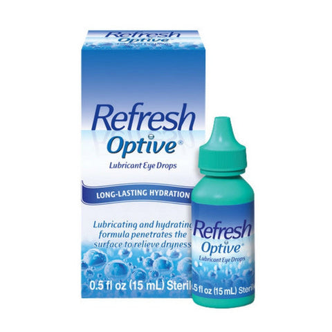 Refresh, Optive Lubricant Eye Drops, 0.5 Oz Refresh