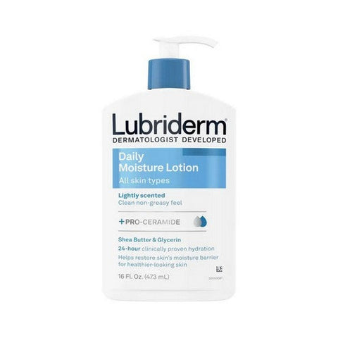 Lubriderm, Daily Moisture Lotion, 16 Oz Lubriderm