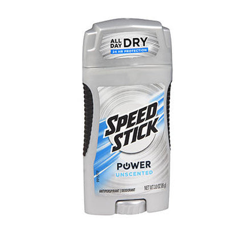 Speed Stick, Power Antiperspirant Deodorant Unscented, 3 Oz Speed Stick