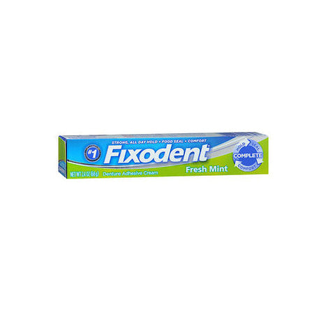 Glide, Fixodent Fresh Denture Adhesive Cream, 2.4 Oz Fixodent