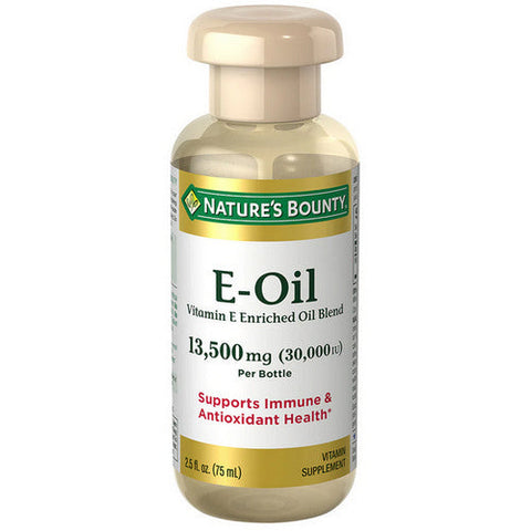 Nature's Bounty, Vitamin E Oil, 30000 I.U, 2.5 oz Nature's Bounty