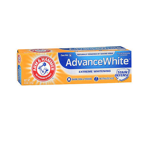 Arm & Hammer, Advance White Fluoride Toothpaste, Baking Soda And Peroxide 4.3 oz Arm & Hammer
