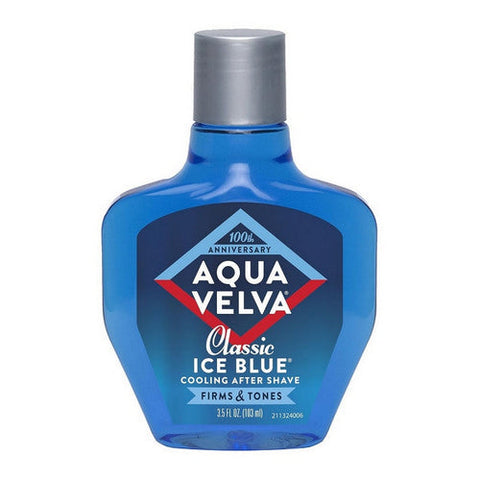 Aqua Velva, Cooling After Shave Classic Ice Blue, 3.5 Oz Aqua Velva