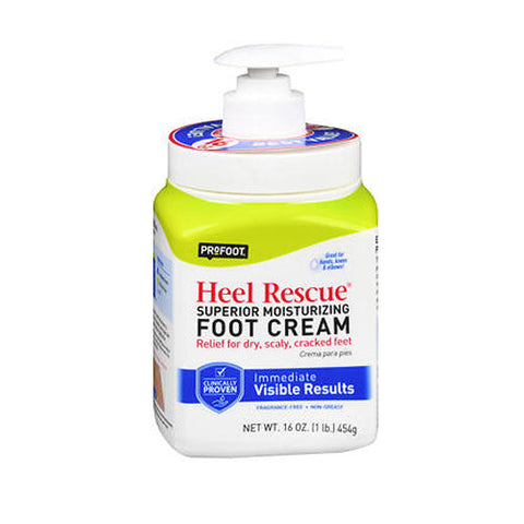Profoot, Heel Rescue Superior Moisturizing Foot Cream, 16 Oz Profoot