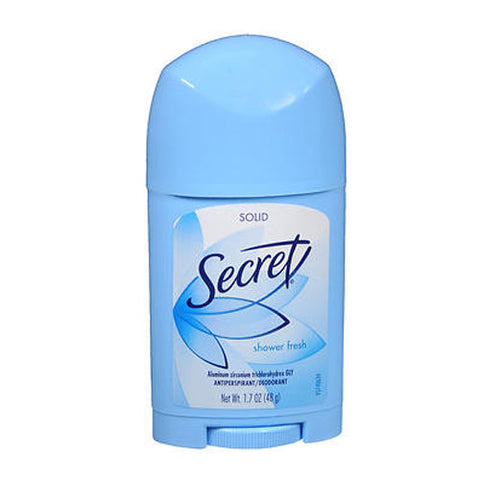 Secret, Antiperspirant Deodorant Solid Shower Fresh, 1.7 Oz Secret