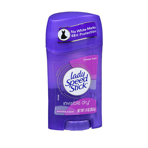 Lady Speed Stick, Invisible Dry Antiperspirant Deodorant, 1.4 Oz Lady Speed Stick