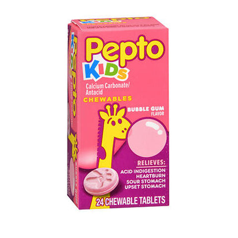 Pepto-Bismol, Children Chewable Tablets, Bubble Gum Flavor 24 tabs Pepto-Bismol