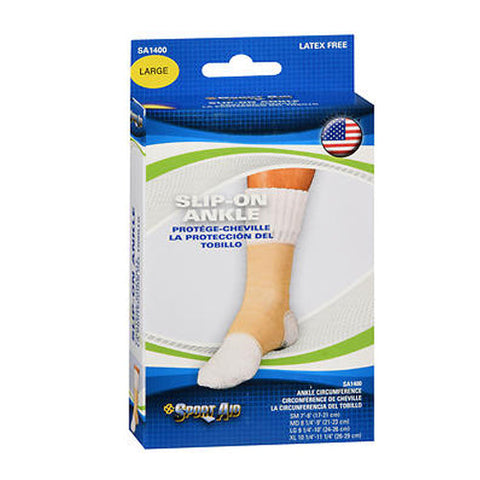 Sport Aid, Slip On Ankle Support Large, 1 Each Sport Aid