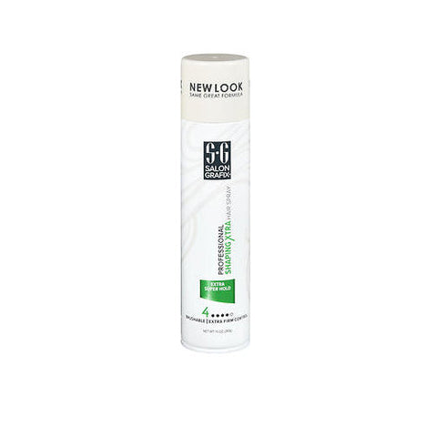 Salon Grafix, Professional Shaping Xtra Hair Spray 4 Extra Super Hold, 10 Oz Salon Grafix