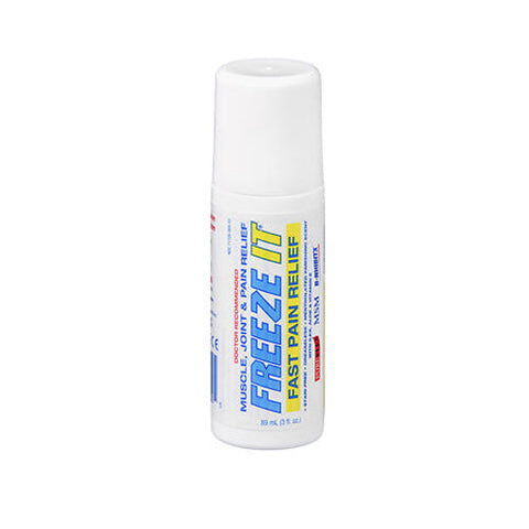 Freeze It, Muscle Joint And Pain Relief Roll-On, 3 Oz Freeze It