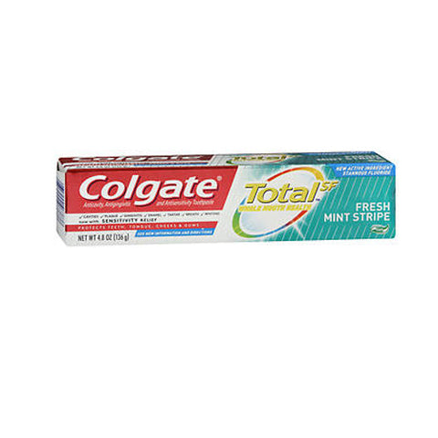 Colgate, Total Multi Protection Gel Toothpaste Mint Stripe, 6 Oz Colgate