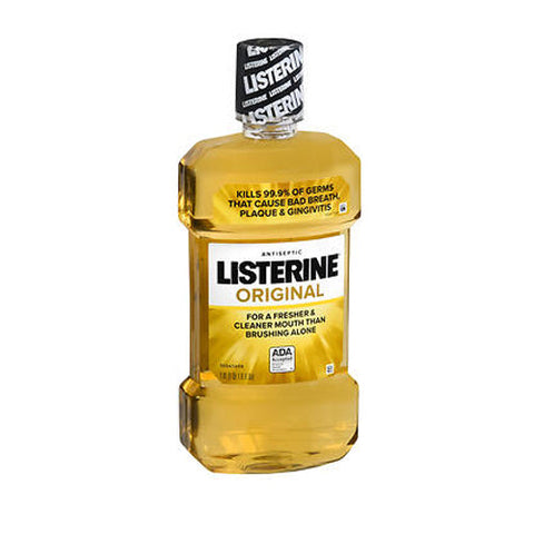 Listerine, Original Antiseptic Mouthwash, 33.8 Oz Listerine