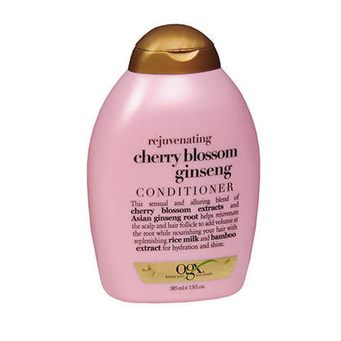 OGX, Organix Rejuvenating Cherry Blossom Ginseng Shampoo, 13 oz OGX