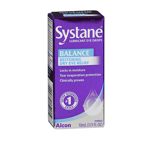 Clear Care, Systane Balance Lubricant Eye Drops Restorative Formula, Count of 1 Systane