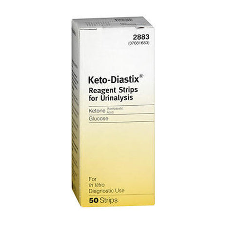 Keto-Diastix, Reagent Strips for Urinalysis, 50 each Keto-Diastix