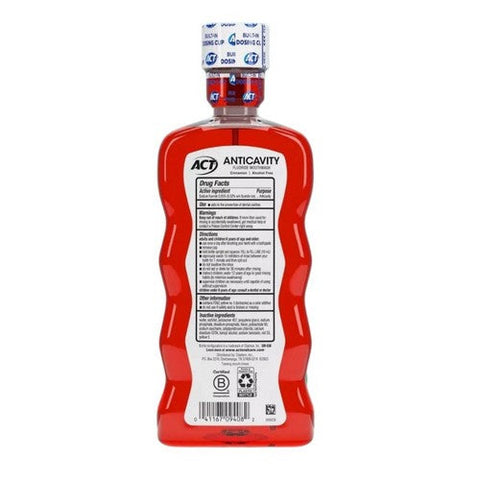 Act, Anticavity Fluoride Mouthwash Cinnamon, 18 Oz Act