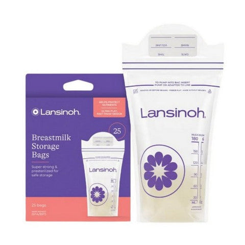 Lansinoh Laboratories, Lansinoh Breastmilk Storage Bags, 25  each Lansinoh Laboratories