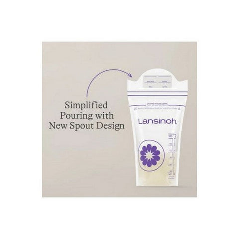 Lansinoh Laboratories, Lansinoh Breastmilk Storage Bags, 25  each Lansinoh Laboratories