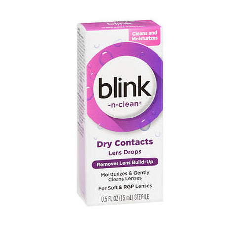 Complete, Blink-N-Clean Lens Drops For Soft Contact Lenses, 15 ml Bausch + Lomb