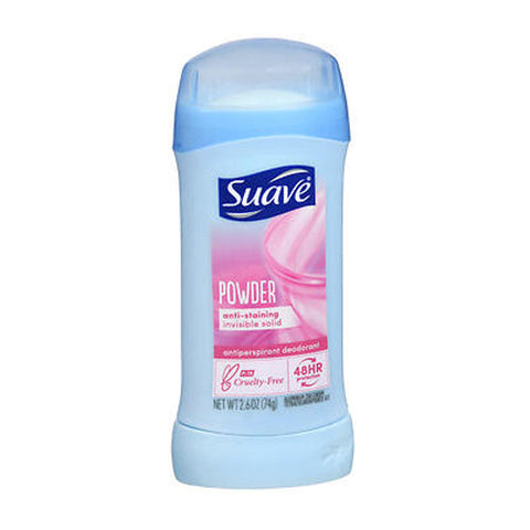 Suave, 24 Hour Protection Anti-Perspirant Deodorant Invisible Solid Powder, 2.6 Oz Suave