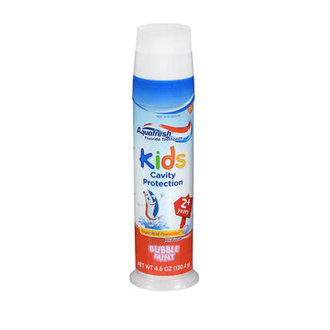 Abreva, Aquafresh Triple Protection Fluriode Toothpaste For Kids, Bubble Mint 4.6 oz Aquafresh