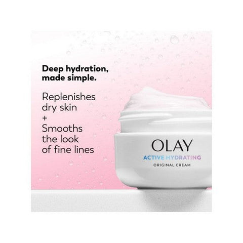 Olay, Active Hydrating Cream Original, 2 Oz Olay